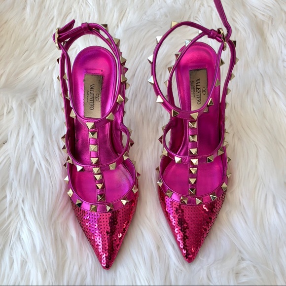 valentino sequin rockstud